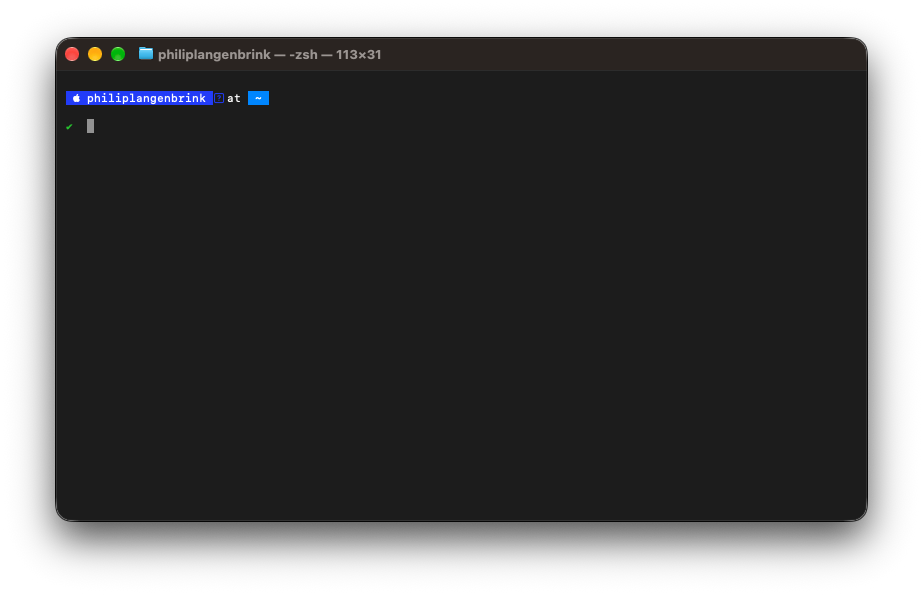 Preview of Terminal